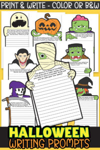 Printable Halloween Writing Prompts